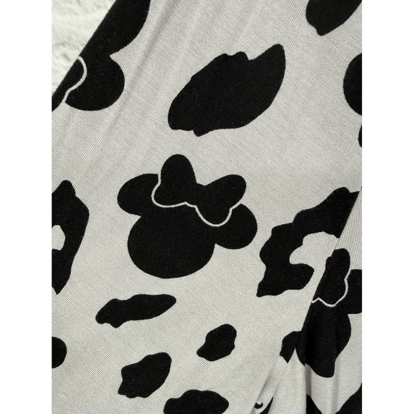 Torrid Disney Minnie Mouse Leopard Print Open Front Cardigan Gray Black Womens 2 - Picture 2 of 10
